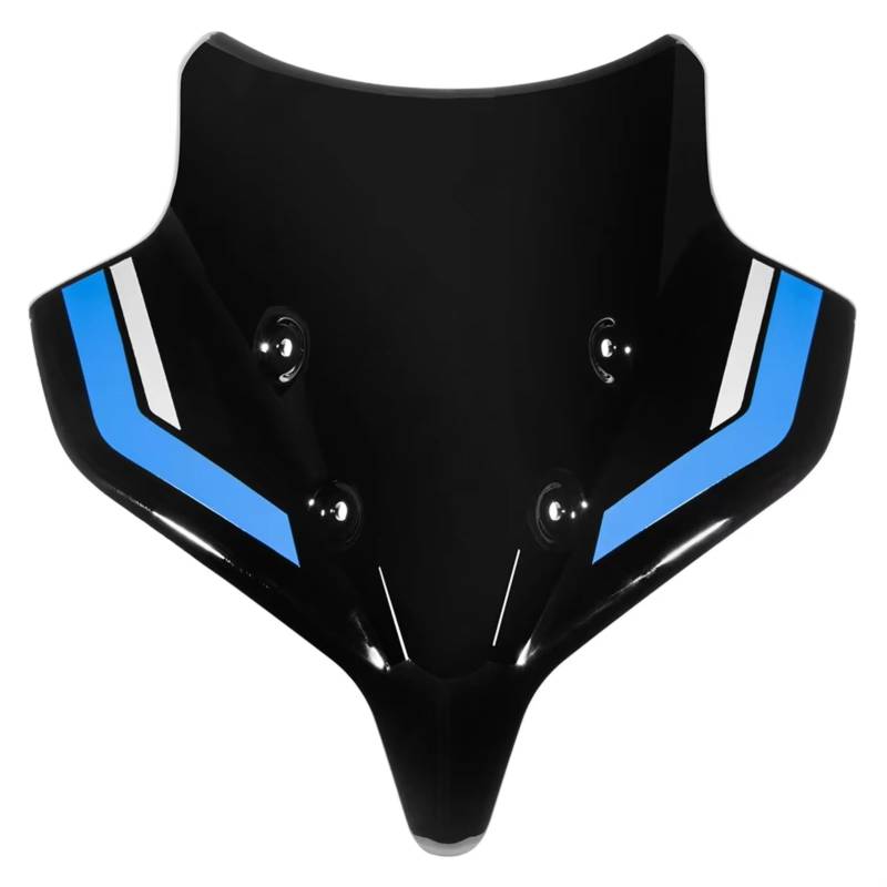 yongewu Windschild Spoiler Kompatibel Mit Yamaha Für MT-10 SP 2022 2023 2024 2025 Motorrad Luft Wind Bildschirm Deflektor Zubehör Motorrad Windschutzscheibe Windschutz Deflektor(Black) von yongewu