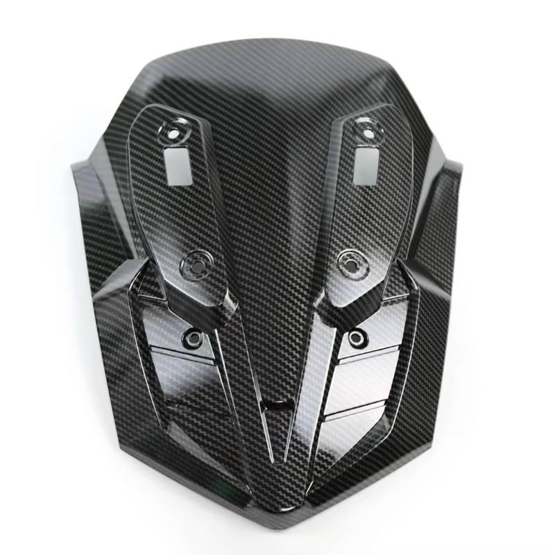 yongewu Windschild Spoiler Kompatibel Mit Yamaha Für NMAX155 2020 2021 2022 2023 Motorrad-Kotflügelverlängerung Vorne Windschutzscheibenschutzabdeckung Modifizierte Verkleidung von yongewu