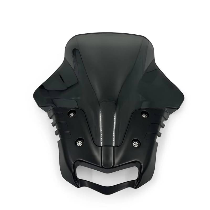 yongewu Windschild Spoiler Kompatibel Mit Yamaha Für XMAX300 Für XMAX125 2023 2024 2025 Motorrad-Windschutzscheiben-Windschutzscheiben-Kit Deflektor Motorrad-Windschutzscheiben-Zubehör(Gray) von yongewu
