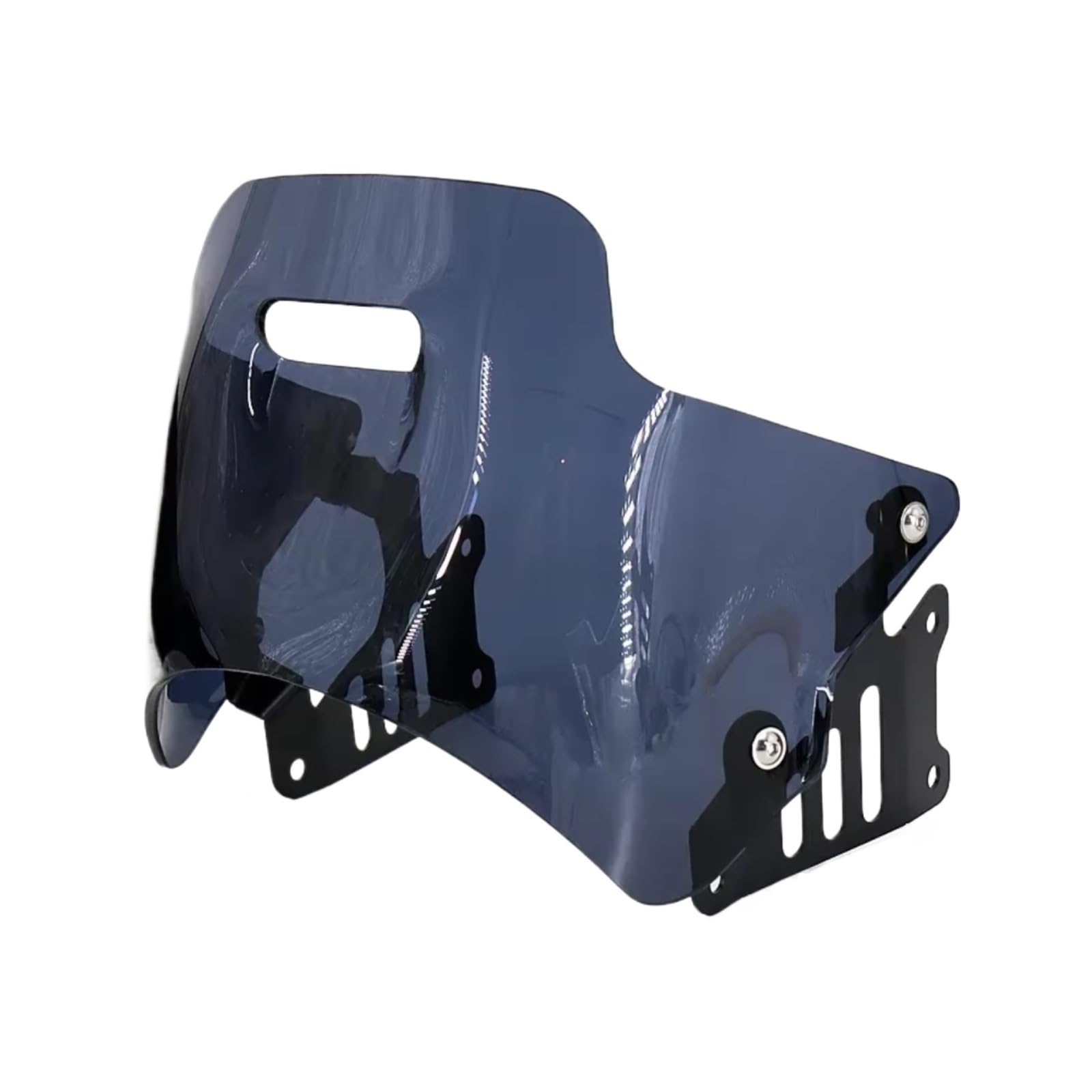 yongewu Windschild Spoiler Kompatibel Mit Yamaha Für XSR900 2022 Motorrad Windabweiser Fliegengitter Mit Halterung Motorrad Windschutzscheibe Zubehör(Transparent Blue) von yongewu