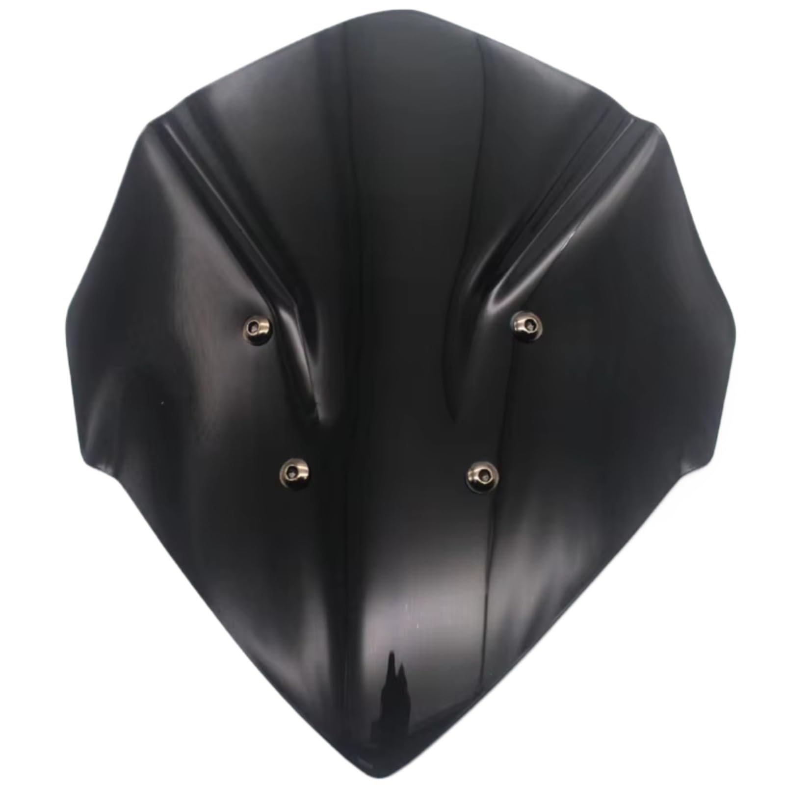 yongewu Windschild Spoiler Kompatibel Mit Yamaha Für YZF Für MT-125 2020 2021 2022 2023 2024 Motorrad-Windschutzscheibenvisier Windschutzscheibe Windabweiser Upgrade-Zubehör(Black) von yongewu