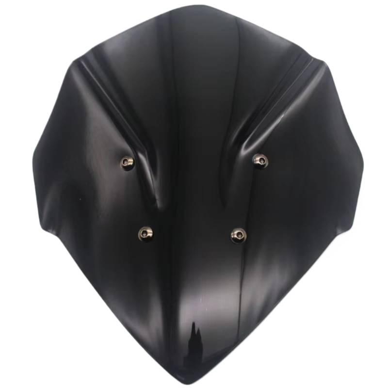 yongewu Windschild Spoiler Kompatibel Mit Yamaha Für YZF Für MT-125 2020 2021 2022 2023 2024 Motorrad-Windschutzscheibenvisier Windschutzscheibe Windabweiser Upgrade-Zubehör(Black) von yongewu