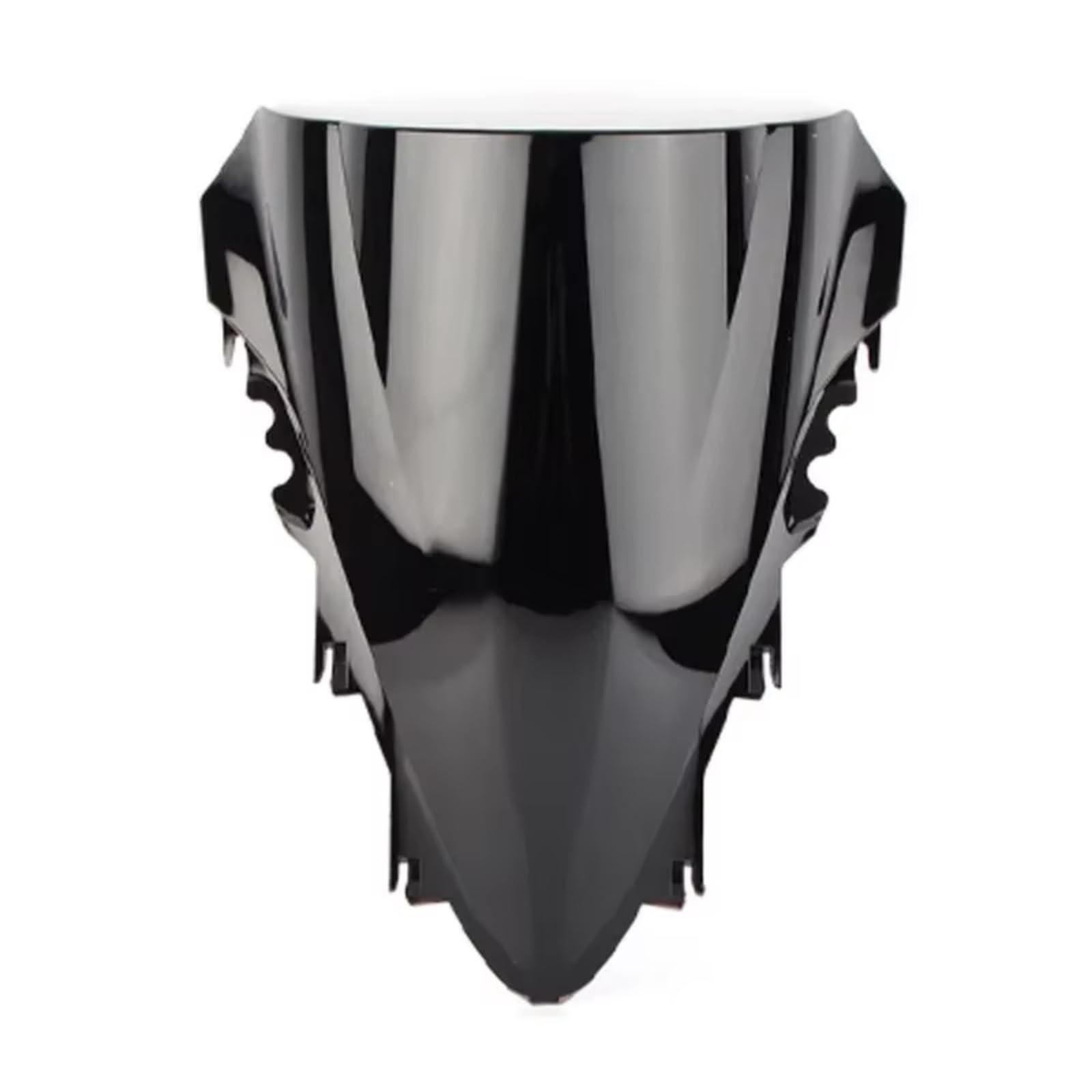 yongewu Windschild Spoiler Kompatibel Mit Yamaha Für YZFR1 2007 2008 Motorrad Double Bubble Windschutzscheibe Deflektorschutz Windschutzscheibe Motorrad Windschutzscheibe Zubehör(Black) von yongewu