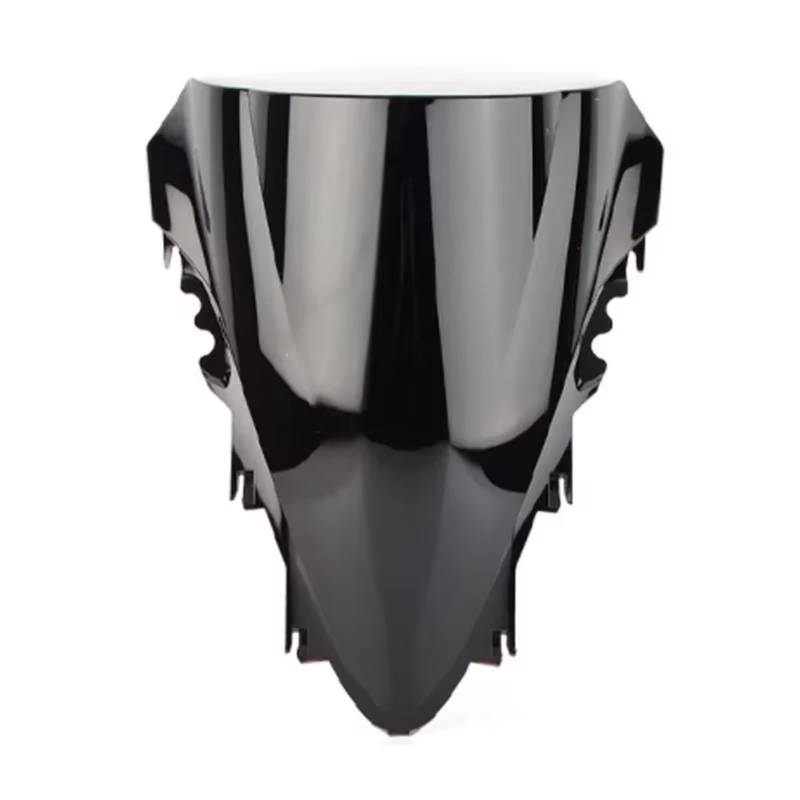 yongewu Windschild Spoiler Kompatibel Mit Yamaha Für YZFR1 2007 2008 Motorrad Double Bubble Windschutzscheibe Deflektorschutz Windschutzscheibe Motorrad Windschutzscheibe Zubehör(Black) von yongewu