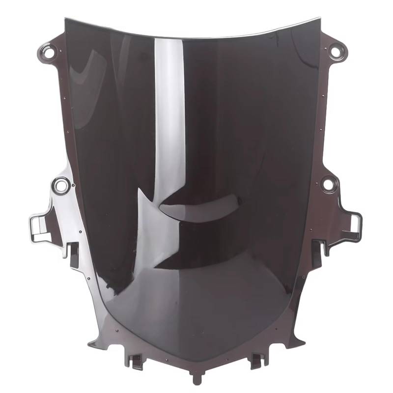 yongewu Windschild Spoiler Kompatibel Mit Yamaha Für YZFR1 2015 2016 2017 Motorrad-Windschutzscheibe Doppelblasen-Motorrad-Windschutzscheibe Windschutzscheiben-Deflektor-Zubehör von yongewu