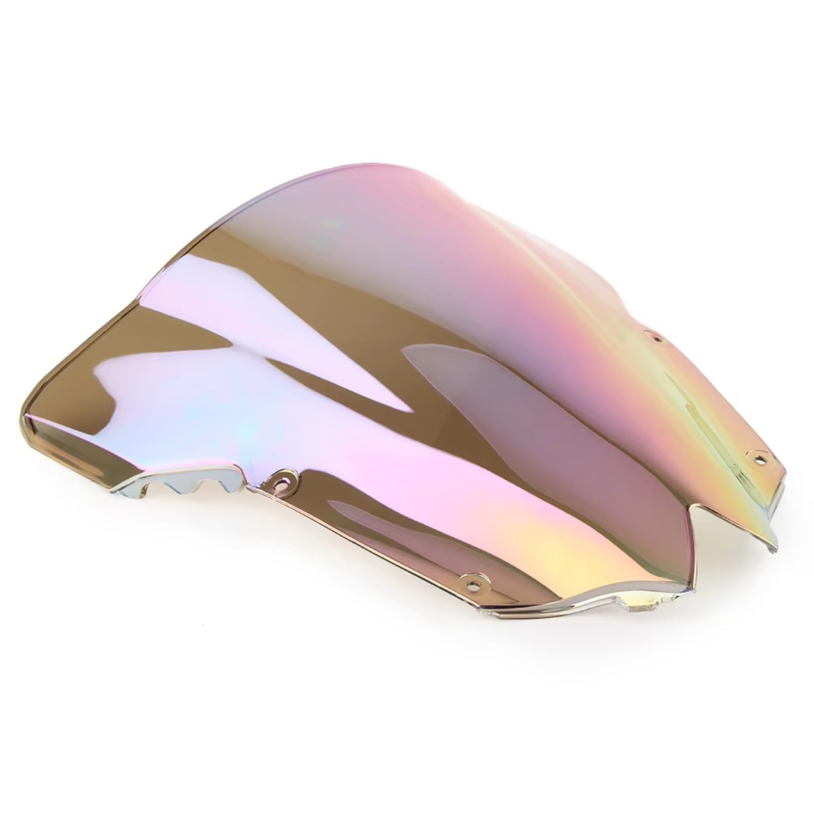 yongewu Windschild Spoiler Kompatibel Mit Yamaha Für YZFR6 2008 2009 2010 2011 2012 2013 2014 2015 2016 Motorrad-Windschutzscheibe Windschutz Windabweiser(Iridium) von yongewu