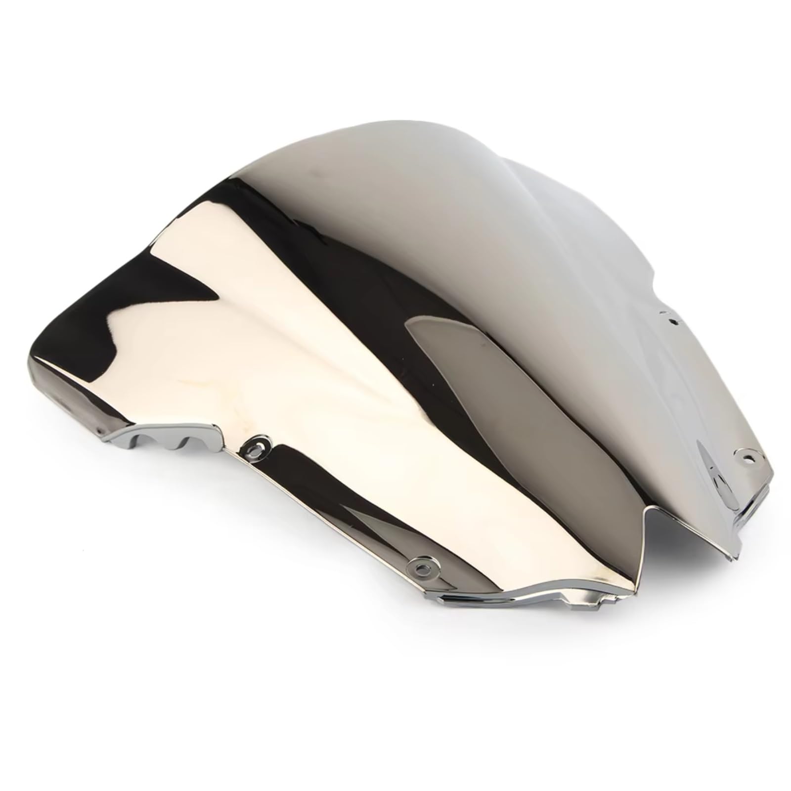yongewu Windschild Spoiler Kompatibel Mit Yamaha Für YZFR6 2008 2009 2010 2011 2012 2013 2014 2015 2016 Motorrad-Windschutzscheibe Windschutz Windabweiser(Silver) von yongewu