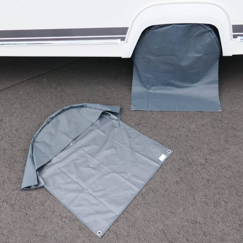 your GEAR Wheel-Cover - 2X Radabdeckung 16/17 Zoll, Schutzhülle für Reifen für Wohnwagen und Wohnmobil von your GEAR
