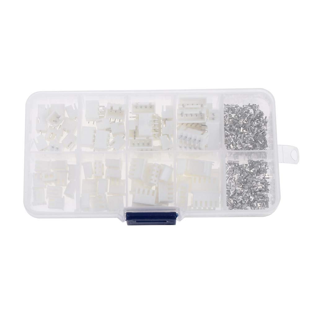 JST-XH 2,54mm Buchse Stecker Crimp Gehäuse Sortiment Connector Terminal 230 Stk von your droid