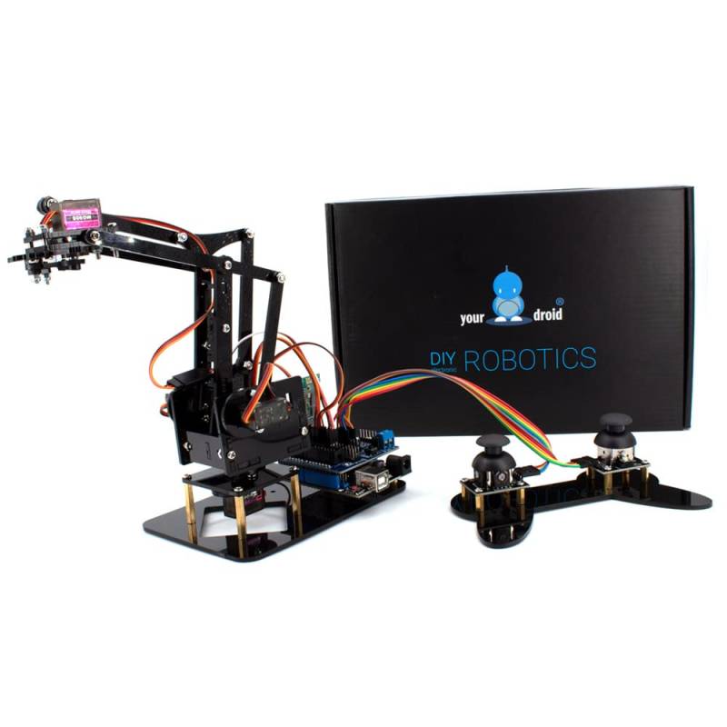 yourDroid Roboterarm Bausatz kompatibel mit kompatibel mit Arduino UNO von your droid
