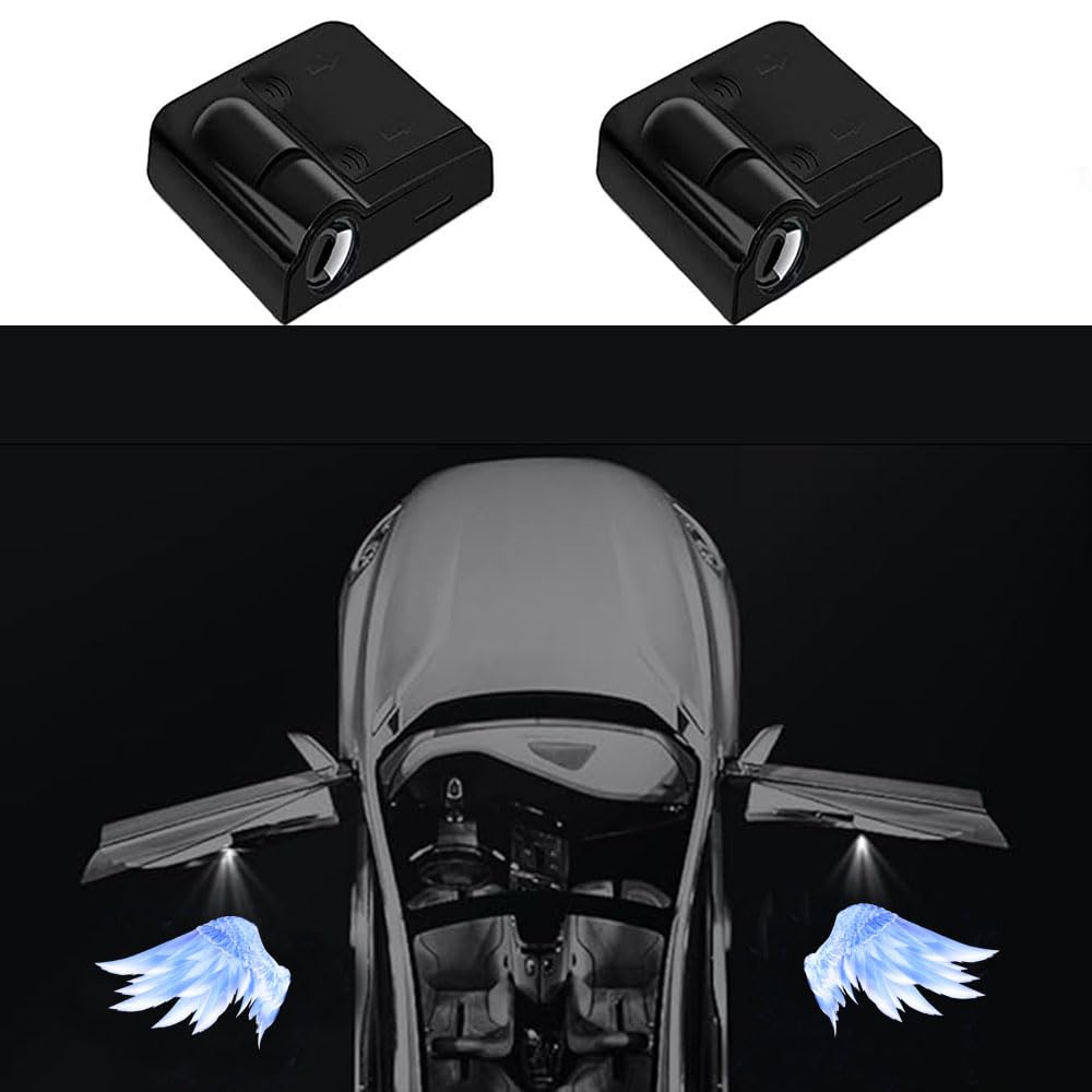 yufana 2 Stücke Autotür Willkommenslicht, Auto tür LED Logo Projektor Licht, LED Türprojektoren, Welcome Light (Schwarz267) yufana 2 Stücke Autotür Willkommenslicht, Auto tür LED Logo Projektor Licht, LED Türprojektoren, Welcome Light (Schwarz267) von yufana
