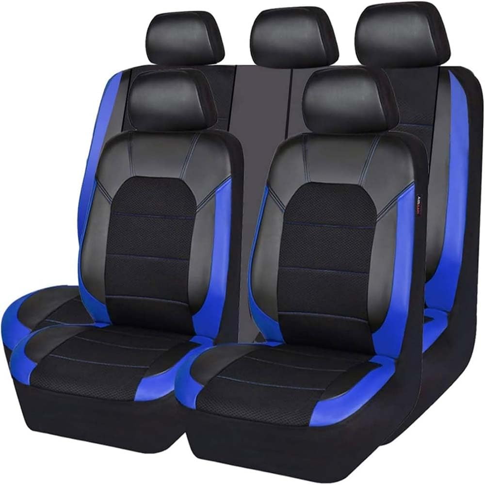 yvrrvh Auto PU Leder Sitzbezügesets Kompatibel mit für Polestar 2 2021 2022 2025 Wasserdicht rutschfest Vorne Hinten Sitzschoner Zubehör,D yvrrvh Auto PU Leder Sitzbezügesets Kompatibel mit für Polestar 2 2021 2022 2025 Wasserdicht rutschfest Vorne Hinten Sitzschoner Zubehör,D von yvrrvh