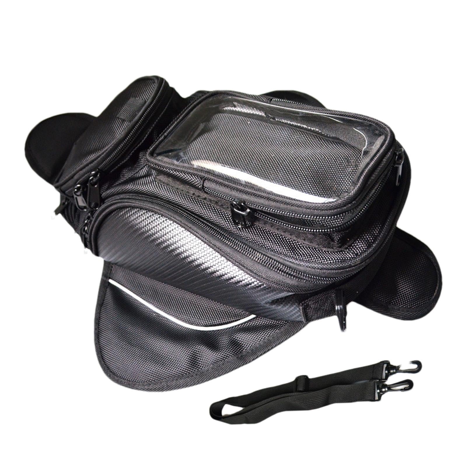 Yybng Motorrad Tankrucksack - Magnetische Tanktasche Mit Touchscreen Handytasche, Wasserdicht Reittasche Mit Superstarkem Magnet Für Motorcross Yybng Motorrad Tankrucksack - Magnetische Tanktasche Mit Touchscreen Handytasche, Wasserdicht Reittasche Mit Superstarkem Magnet Für Motorcross von yybng