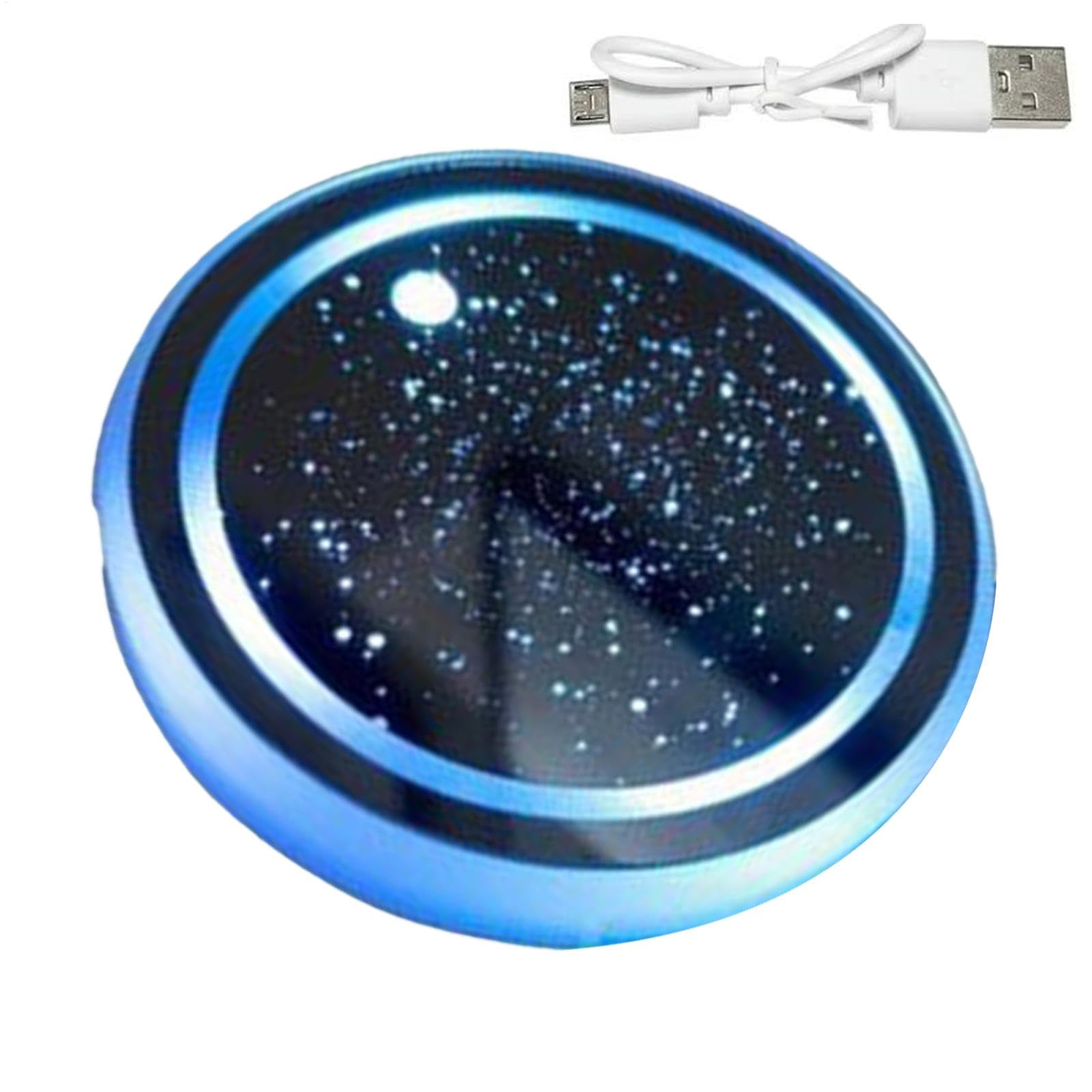 Light Up Car Coasters - USB -Ladung, farblich einstellbare Tassenhaltereinsätze | Einfache Installation mit LED Light Up Car Coasters - USB -Ladung, farblich einstellbare Tassenhaltereinsätze | Einfache Installation mit LED von yztju