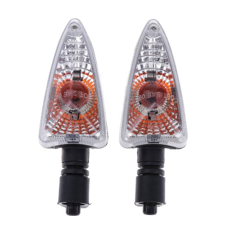 zalati Blinker Licht LED Blinklicht Blinker Heckanzeige für Daytona 675 2009–16 675R 2011–2016 Motorrad – klares Glas von zalati