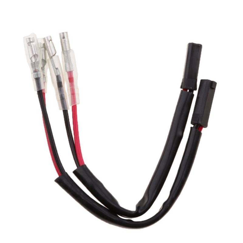 zalati Blinker-Kabeladapterstecker, 1 Paar/2 Stück Kabelbaumverbinder für Suzuki GSX GSXR Serie Motorrad von zalati