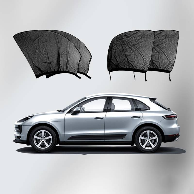 Auto Sonnenschutz für Nissan Aura e-Power E13 2021-2023,UV-Schutz Auto Sonnenschirm Faltbar für Seitenfenster,Sichtschutz Hitzeblock,Sonnenblende Auto,Auto Zubehör,SUV-Front + Rear 4pcs von zhangbaoshun