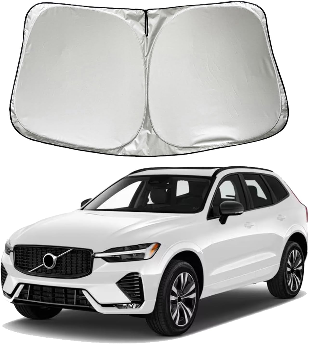 zhangttt 360° drehbarer faltbarer Sonnenschirm für Volvo XC60 2025 2024-2018 Autos - Universal UV/Hitzeschild für Limousinen, LKWs & Vans zhangttt 360° drehbarer faltbarer Sonnenschirm für Volvo XC60 2025 2024-2018 Autos - Universal UV/Hitzeschild für Limousinen, LKWs & Vans von zhangttt