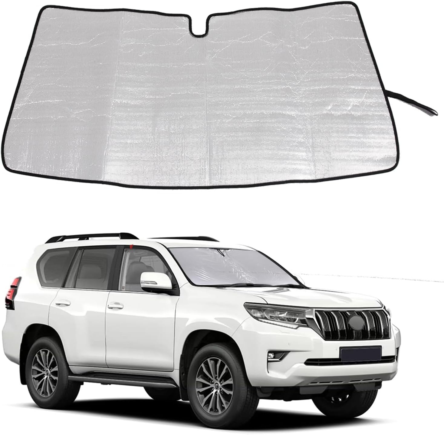 zhangttt 360° drehbarer faltbarer Sonnenschirm für oyota Land Cruiser Prado J150 2007-2023 Autos - Universal UV/Hitzeschild für Limousinen, LKWs & Vans zhangttt 360° drehbarer faltbarer Sonnenschirm für oyota Land Cruiser Prado J150 2007-2023 Autos - Universal UV/Hitzeschild für Limousinen, LKWs & Vans von zhangttt