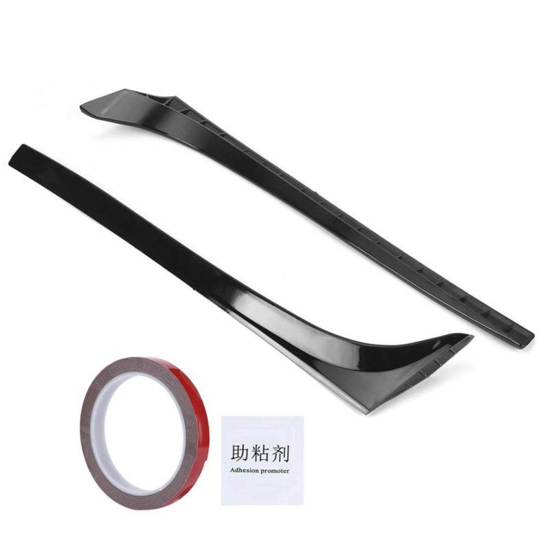 Heckflügelseitendach Spoiler Lippenfenster Dekoration Deflektoren Fit für 7 MK7 7/7.5 2014-2018(schwarz) von zhuolong