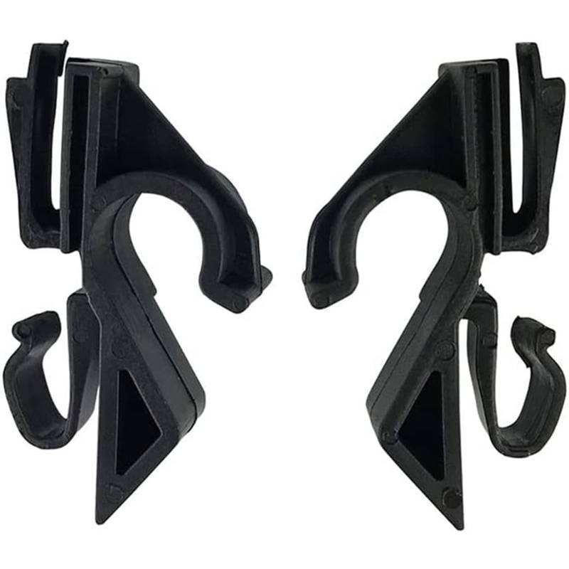 ZINGKING 2 STÜCKE Auto Hintere Paketablage Clip Rechts 71719952 Ersatz für Fiat Grande Punto 2005-2009,Halterung Clips Halter Hutablage 71719952 71719953 von zingking