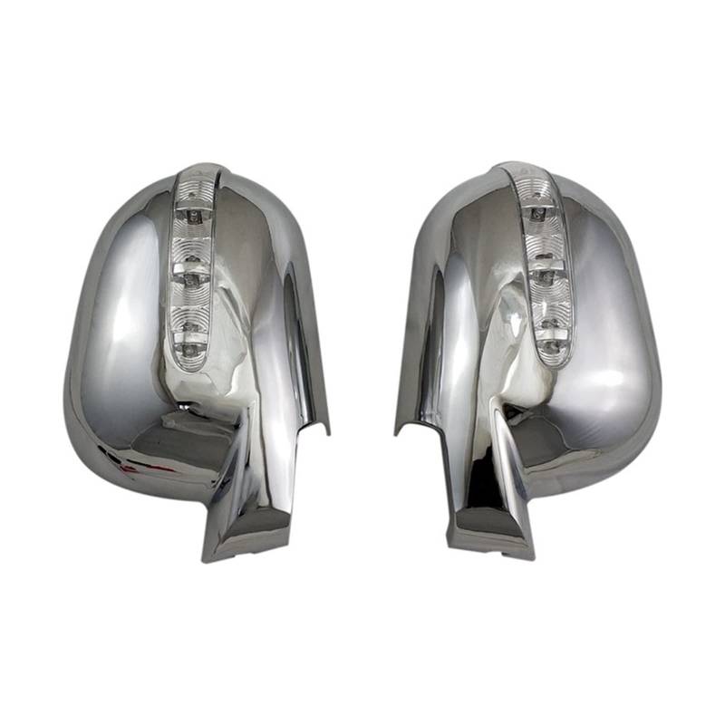 Spiegelkappen Für Mercedes Für Benz Für M-Klasse W163 Für ML 1997-2005 2004 Tür Rückspiegel Abdeckungen Auto Zubehör ABS Verchromt Seitenspiegel Abdeckkappen von zjbh