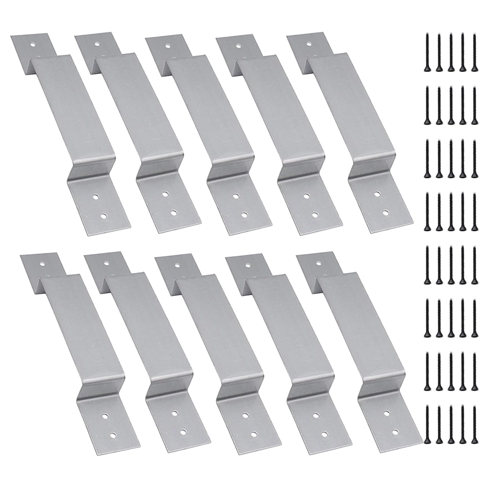zjhukfmc Zaunpfostenhalterungen für Holz, Metall und verzinkte Zaunpfosten, Reparaturset, Stabilisator, Pfostenklemme, Halterung, , mit verzinktem Schutz, passend für jeden 100 mm Pfosten, Beton zjhukfmc Zaunpfostenhalterungen für Holz, Metall und verzinkte Zaunpfosten, Reparaturset, Stabilisator, Pfostenklemme, Halterung, , mit verzinktem Schutz, passend für jeden 100 mm Pfosten, Beton von zjhukfmc
