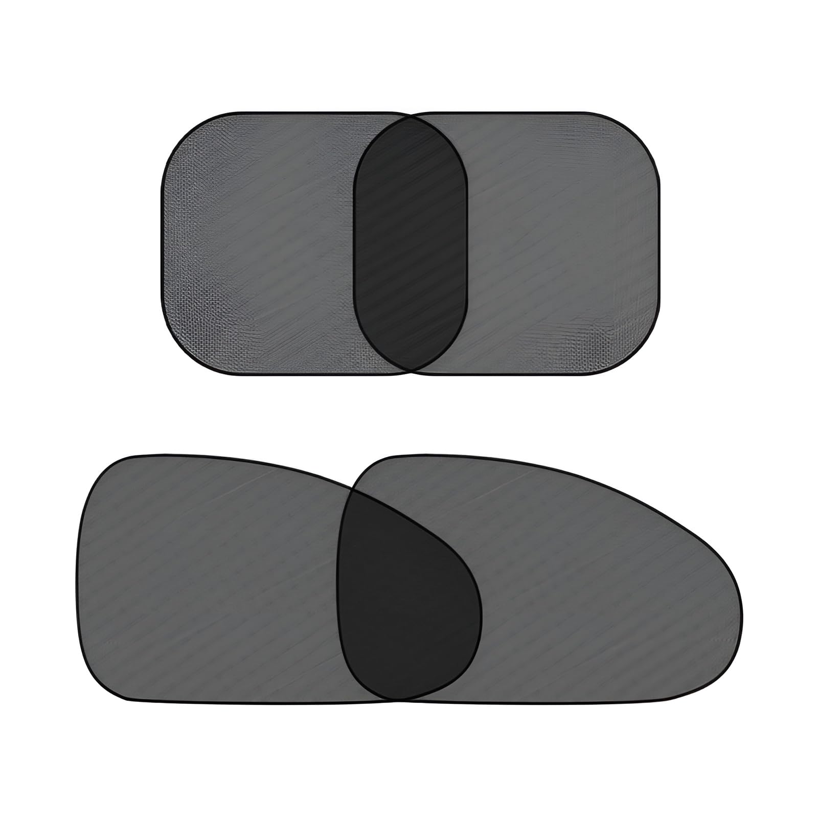 4 Stück Auto Seitenfenster Sonnenschutz, Für BMW M4 F82 G82 M5 F90 G90 U06 2er Active Tourer 2020-2025 Uv Schutz Anti-Moskito Autofenster Sonnenblende,Black 4 Stück Auto Seitenfenster Sonnenschutz, Für BMW M4 F82 G82 M5 F90 G90 U06 2er Active Tourer 2020-2025 Uv Schutz Anti-Moskito Autofenster Sonnenblende,Black von zjxcnb