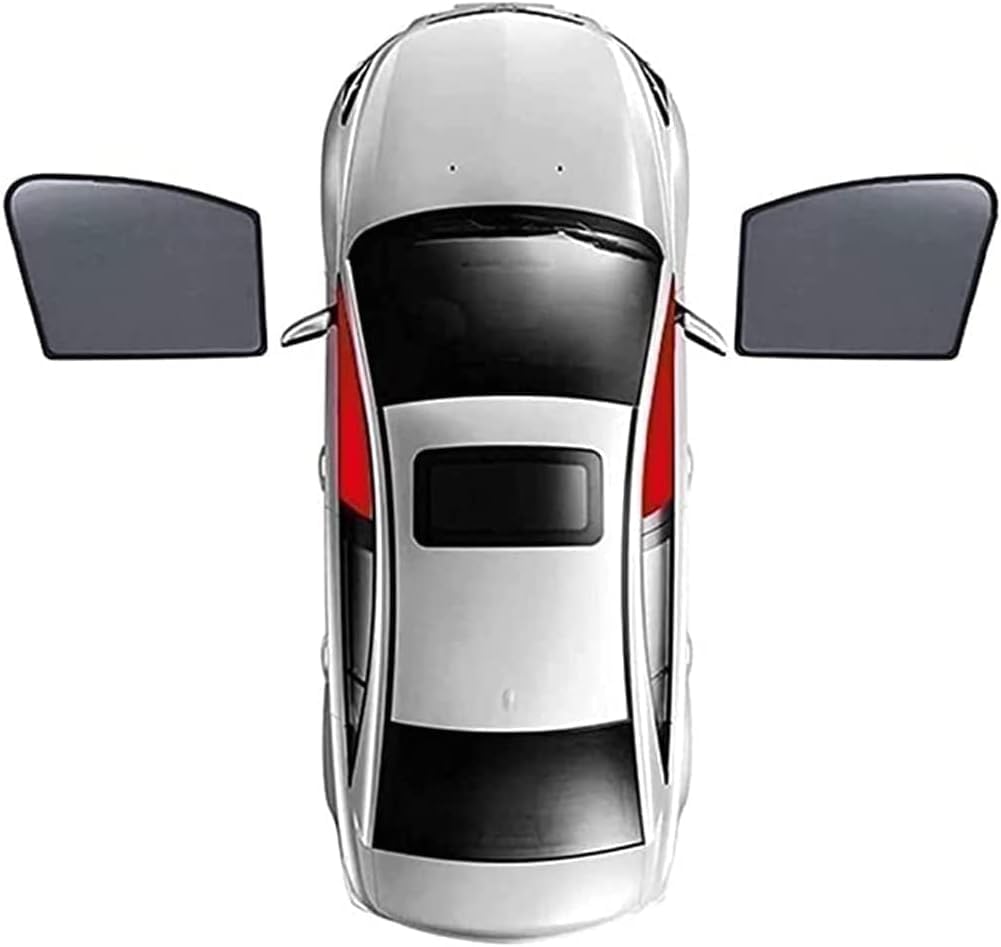 Auto Seitenfenster Sonnenschutz Für Audi A6 S6 RS6 Avant C8 (2018–2023 2024 2025), Magnetische UV-Schutz Isoliertes Sonnenschutzvisier Privacy Protection,2 Pieces Front von zjxcnb