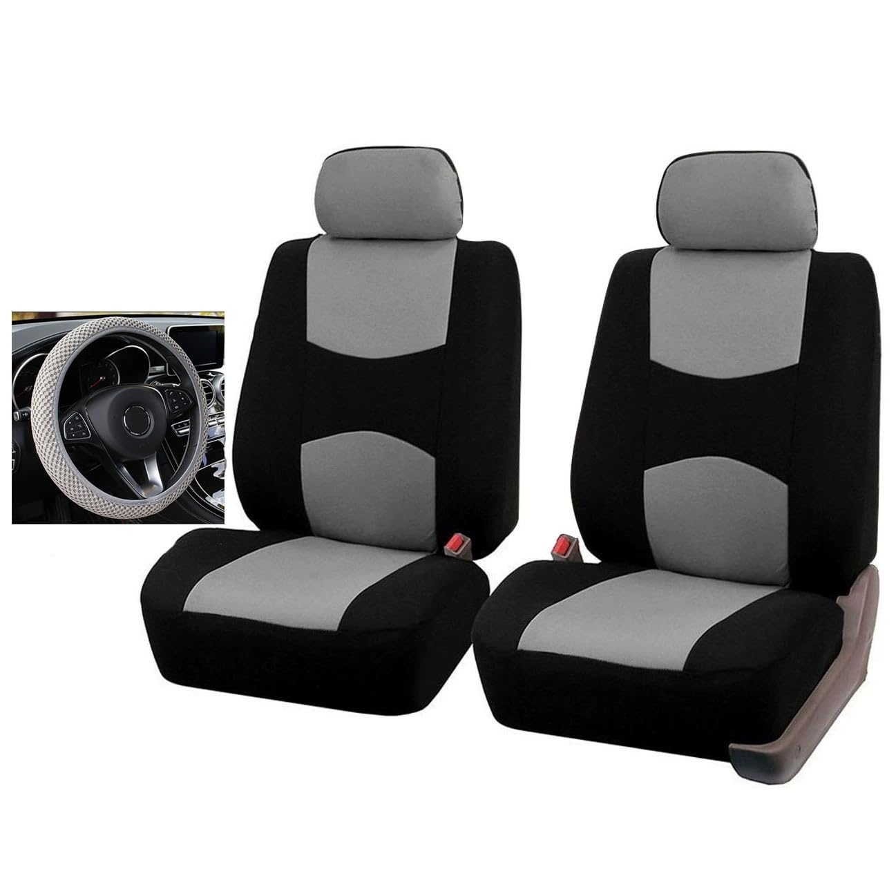 zjxhnb Leder Autositzbezüge Sets Für Renault Captur II I/Captur E-Tech 2019 2020 2021 2022 2023 2024 2025, Bequem Sitzkissen Innenraum Zubehör Set Auto-Zubehör Verschleißfest,X/Grey zjxhnb Leder Autositzbezüge Sets Für Renault Captur II I/Captur E-Tech 2019 2020 2021 2022 2023 2024 2025, Bequem Sitzkissen Innenraum Zubehör Set Auto-Zubehör Verschleißfest,X/Grey von zjxhnb