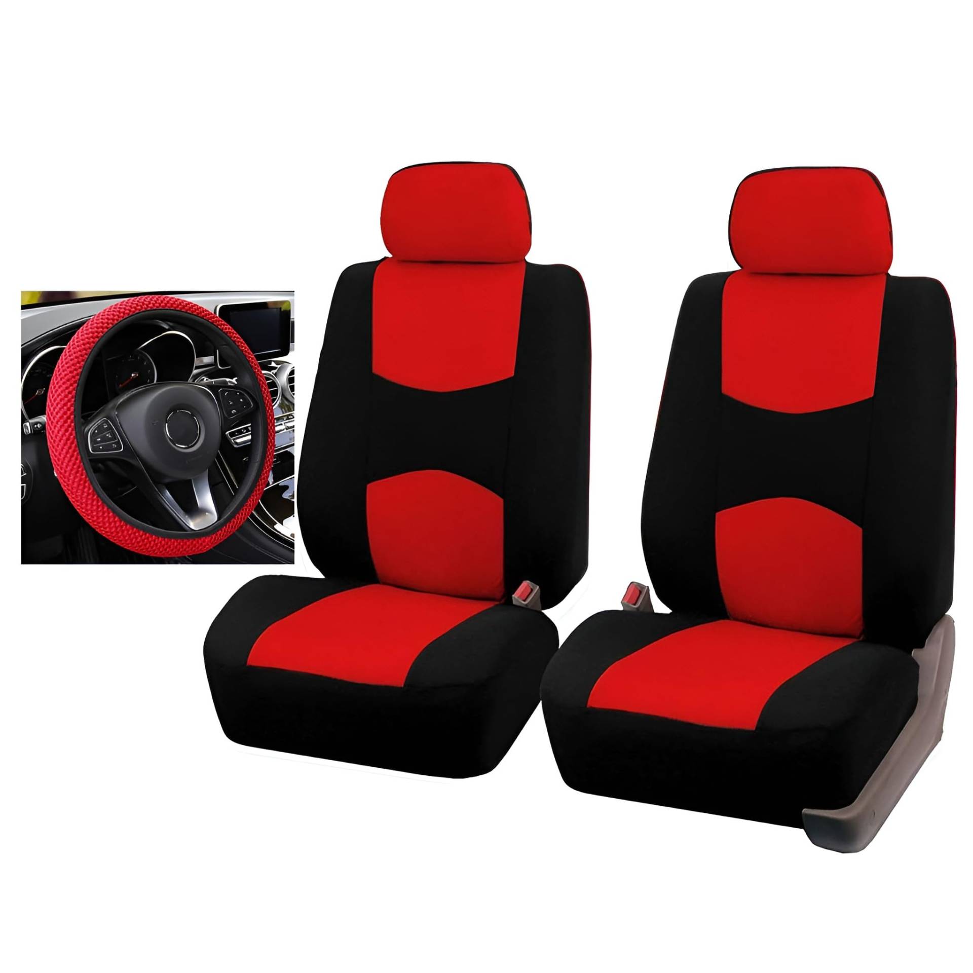 zjxhnb Leder Autositzbezüge Sets Für Renault Captur II I/Captur E-Tech 2019 2020 2021 2022 2023 2024 2025, Bequem Sitzkissen Innenraum Zubehör Set Auto-Zubehör Verschleißfest,X/Red zjxhnb Leder Autositzbezüge Sets Für Renault Captur II I/Captur E-Tech 2019 2020 2021 2022 2023 2024 2025, Bequem Sitzkissen Innenraum Zubehör Set Auto-Zubehör Verschleißfest,X/Red von zjxhnb