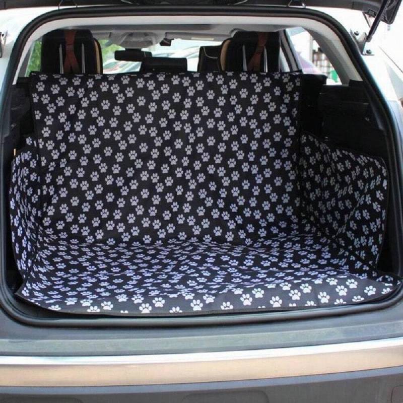 zjxwnb Auto Kofferraum Hundedecke, Für Audi Q5 8R Hybrid 2011-2015 Reißfeste wasserdichte Kratzfest Kofferraum-Hundematte Pflegeleicht mit Seitenschutz,A von zjxwnb