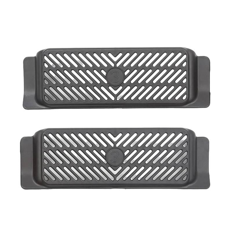 zuousxbs 2PCS Air Outlet Schutzabdeckung Unter Sitzen Antiden Modifizierter Teil Für Innenraum des Autos von zuousxbs