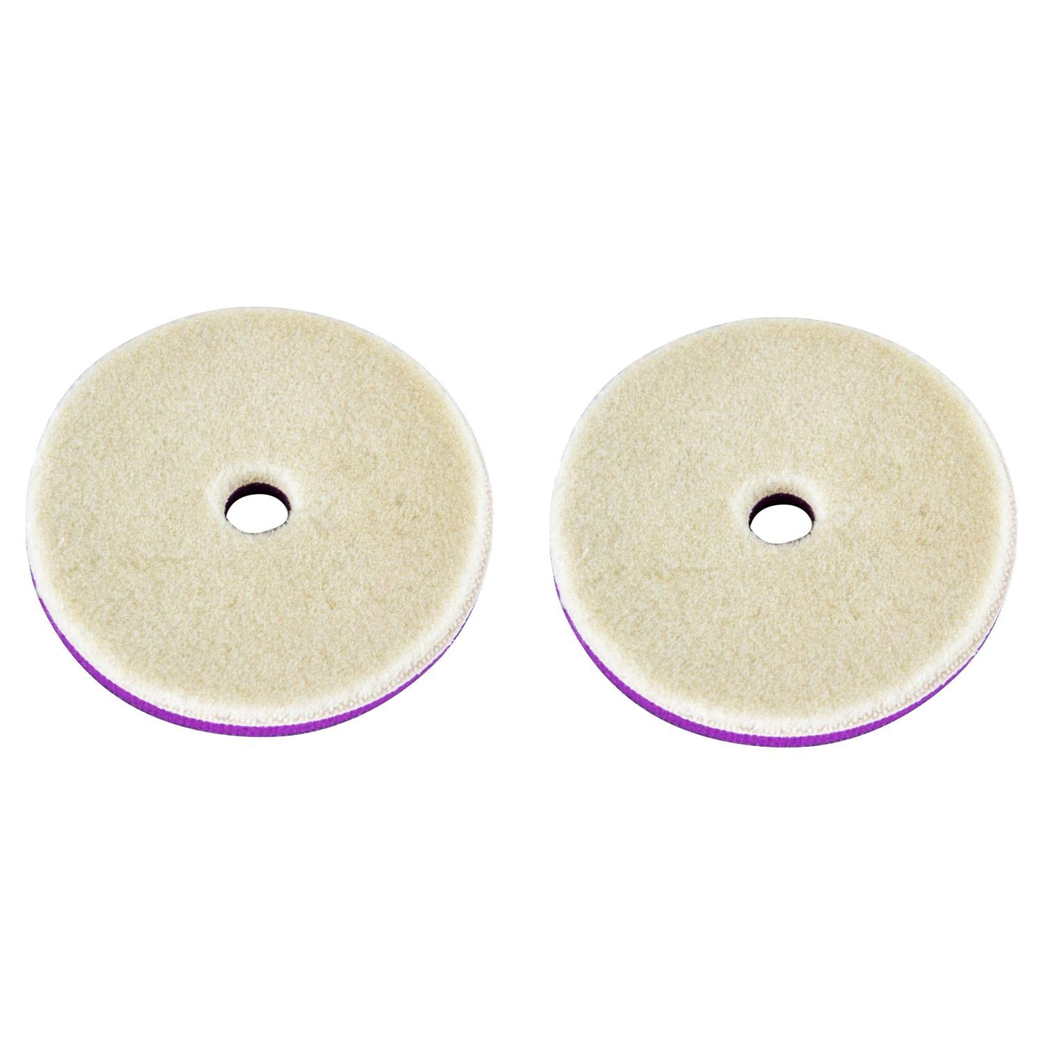 ZVIZZER 2X Doodle Wool-Pad Polierpad Polierscheibe weiß 80/15 mm ZVIZZER 2X Doodle Wool-Pad Polierpad Polierscheibe weiß 80/15 mm von zvizzer