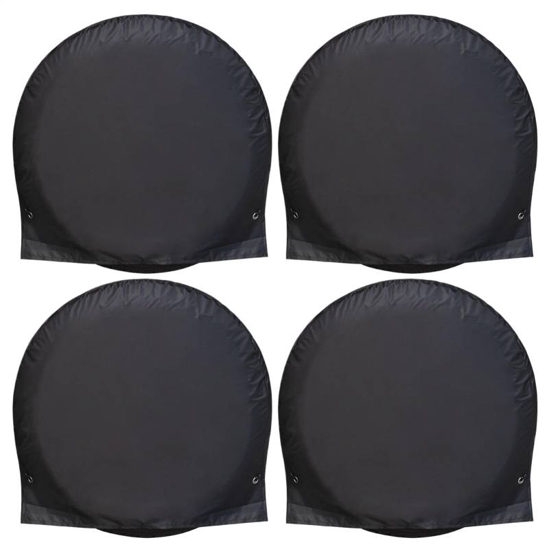 Tire Cover with Elastic Durabled Bixing Straps Provides 4X Wheel Protection for Cars, Trucks, Rvs, and Caravans, Offering Sun and Extended Life in All Weather Conditions von zwxqe