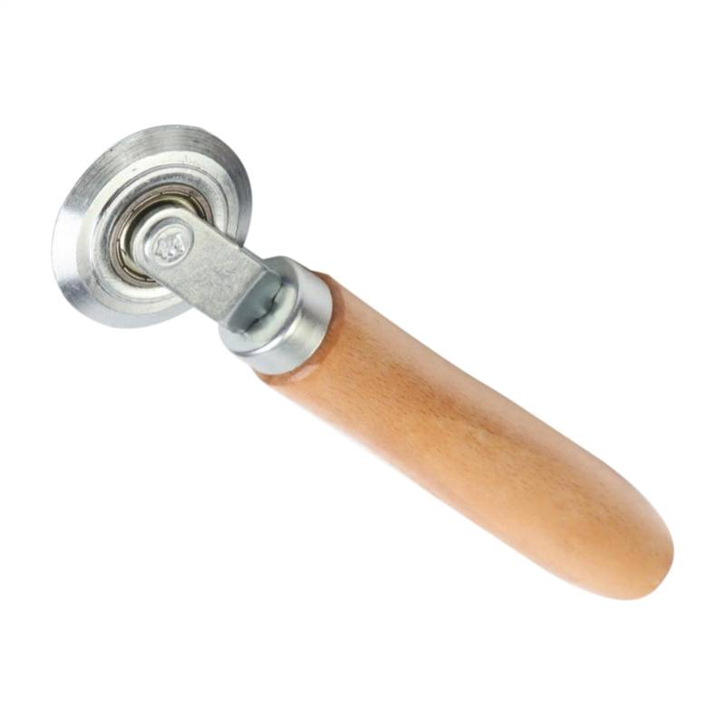 zwxqe Screen Roller Tool Screen Door Wheels Wood Handle Roller Rustproof Waterproof Tool Handmade Craft Accessories RV Car Screen Wellpapier Tool Hollow Board Roller von zwxqe