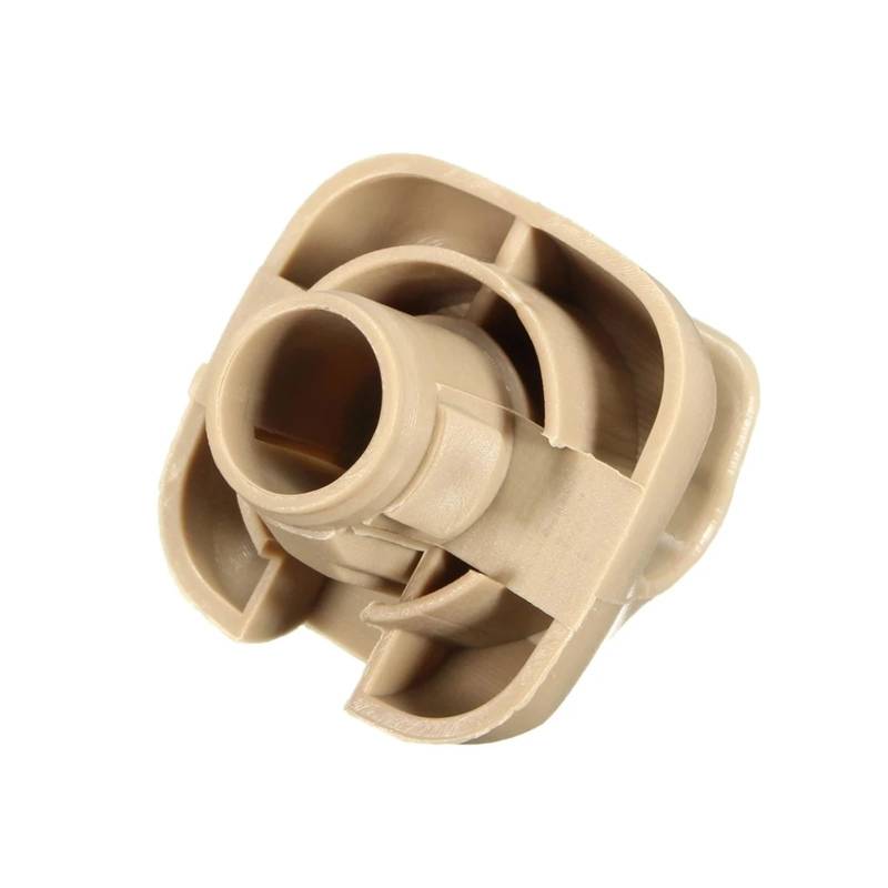 zyppk 1 Stück Auto-Sonnenblenden-Clip, passend for Accord, Odyssey CR-V Civic 1998–2011 88217-S04-003ZA Sonnenblende Halteclip für Auto-Sonnenblende(Beige) von zyppk