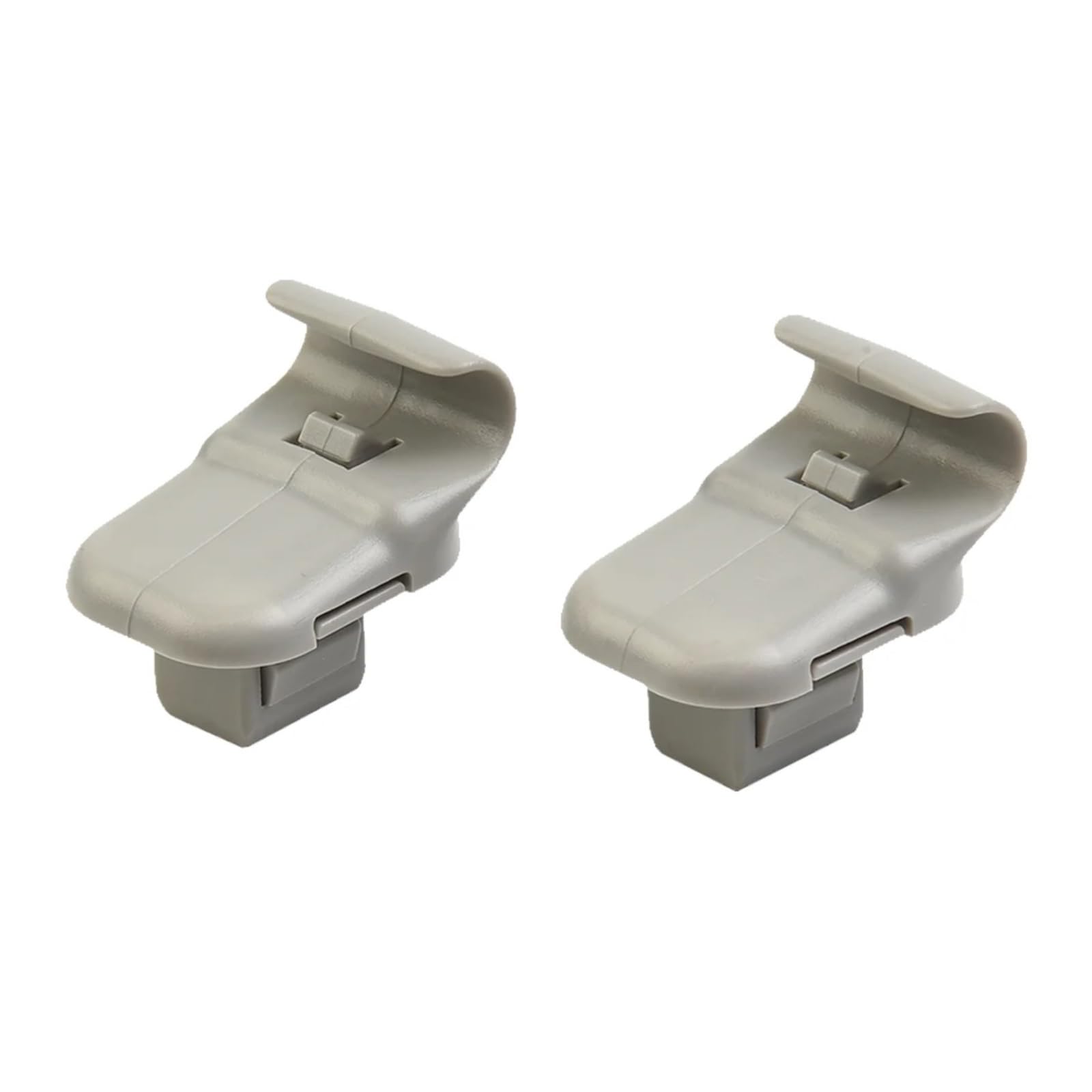 zyppk 2 STÜCKE Sonnenblendenclip, passend for Mazda, 3 5 6 CX-7 CX-9 RX-8 MPV LC6269261B77 Halterhakenhalterung Hakenhalter Auto Grauer Sonnenblendenclip Halteclip für Auto-Sonnenblende zyppk 2 STÜCKE Sonnenblendenclip, passend for Mazda, 3 5 6 CX-7 CX-9 RX-8 MPV LC6269261B77 Halterhakenhalterung Hakenhalter Auto Grauer Sonnenblendenclip Halteclip für Auto-Sonnenblende von zyppk