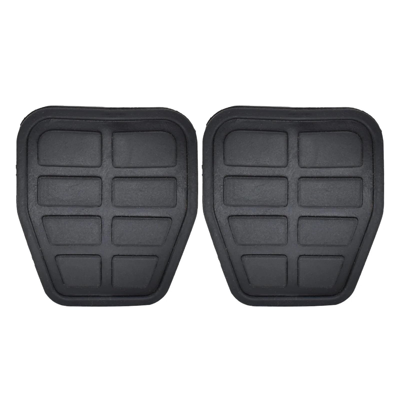 zyppk 2 Stück Auto-Fußpedal-Kupplungs-Bremsgummi-Pad-Abdeckung, passend for VW, passend for Golf, Jetta MK2 T4 C44 1983–1992, Auto-Ersatz-Innenzubehör Autopedalschutz zyppk 2 Stück Auto-Fußpedal-Kupplungs-Bremsgummi-Pad-Abdeckung, passend for VW, passend for Golf, Jetta MK2 T4 C44 1983–1992, Auto-Ersatz-Innenzubehör Autopedalschutz von zyppk