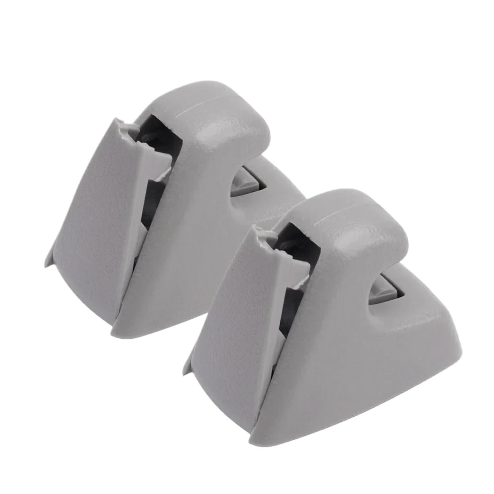 zyppk 2 Stück Auto-Sonnenblenden-Clips, passend for Cruze, Sonic Spark 95994975, grau, vorderer Sonnenschutz-Halterungsclip, Halterungen, Innenaufhängerhaken Halteclip für Auto-Sonnenblende zyppk 2 Stück Auto-Sonnenblenden-Clips, passend for Cruze, Sonic Spark 95994975, grau, vorderer Sonnenschutz-Halterungsclip, Halterungen, Innenaufhängerhaken Halteclip für Auto-Sonnenblende von zyppk