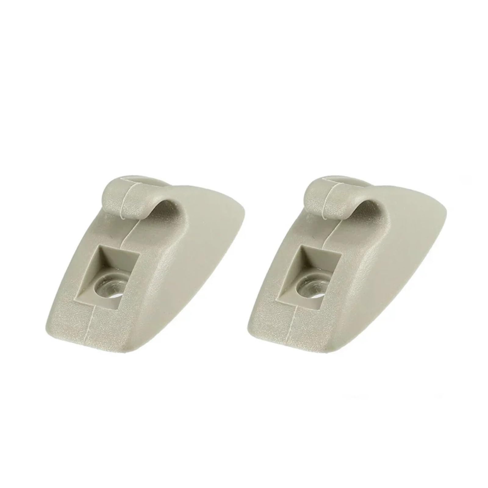 zyppk 2 Stück Auto-Sonnenblenden-Halteclip, passend for Rabbit 1979–1984 MK1 1979–1984 191857559 Halterungsaufhänger, beige, Halterung mit Haken Halteclip für Auto-Sonnenblende zyppk 2 Stück Auto-Sonnenblenden-Halteclip, passend for Rabbit 1979–1984 MK1 1979–1984 191857559 Halterungsaufhänger, beige, Halterung mit Haken Halteclip für Auto-Sonnenblende von zyppk