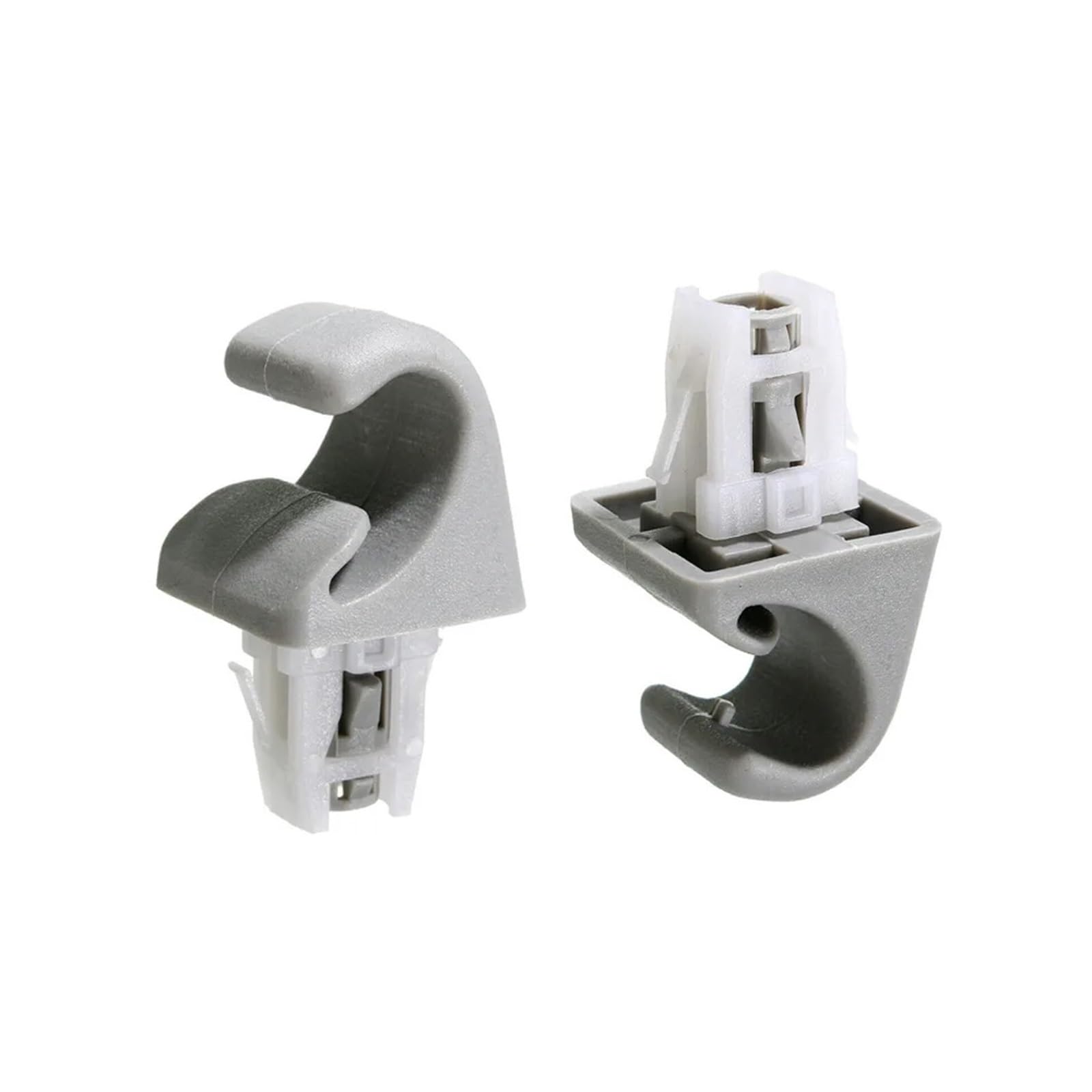 zyppk 2 Stück Hakenclips for Sonnenblendenhalterungen, passend for Toyota, Corolla 2003–2008, Kunststoff, grau, Autozubehör, Auto-Sonnenblenden-Halteclips Halteclip für Auto-Sonnenblende zyppk 2 Stück Hakenclips for Sonnenblendenhalterungen, passend for Toyota, Corolla 2003–2008, Kunststoff, grau, Autozubehör, Auto-Sonnenblenden-Halteclips Halteclip für Auto-Sonnenblende von zyppk
