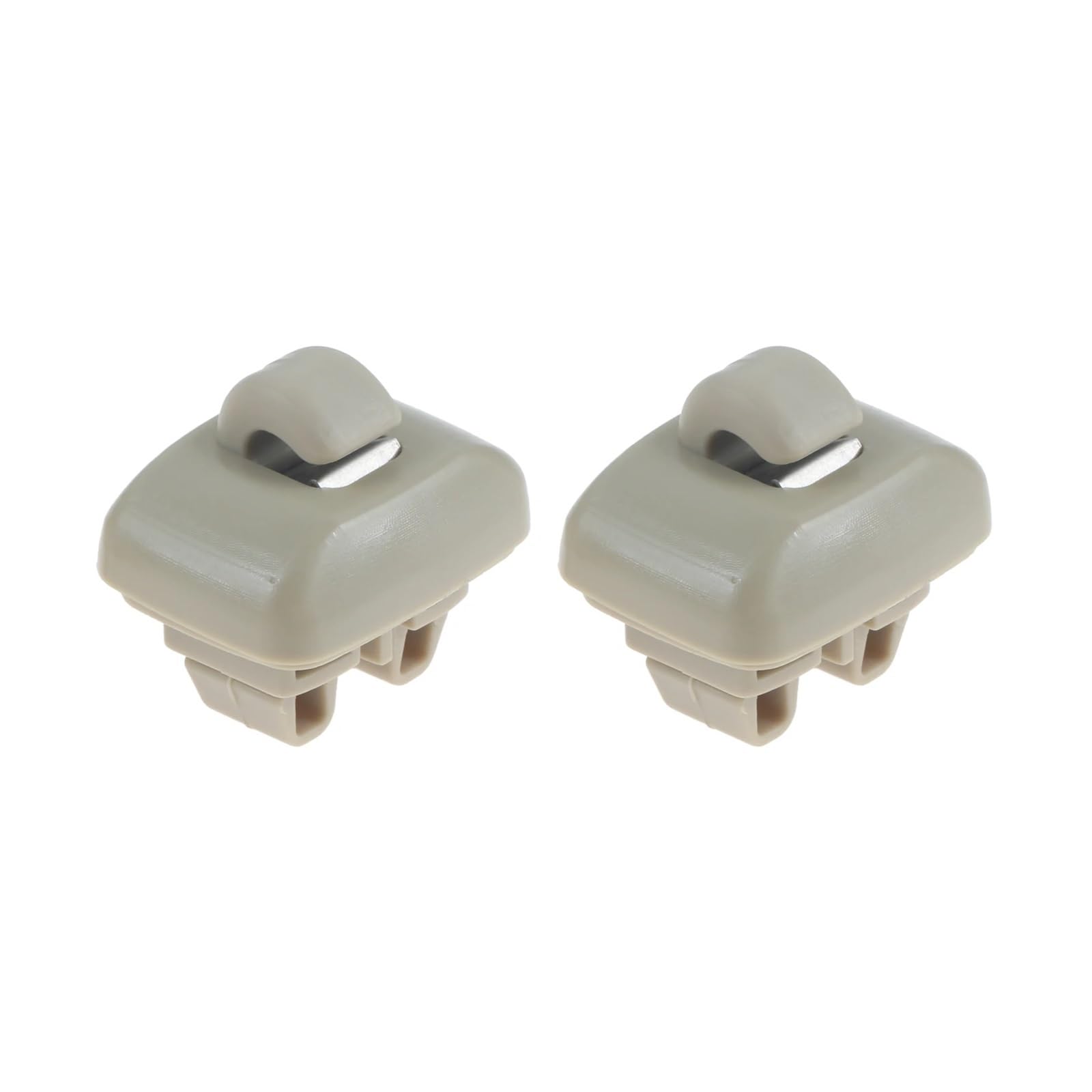 zyppk 2-teilige Clips for die vordere Sonnenblende des Autos, passend for TT A6 Allroad Quattro AVANT S6 1998-2005 4B0857562, Halterung for Kleiderbügelhakenabdeckung Halteclip für Auto-Sonnenblende(B zyppk 2-teilige Clips for die vordere Sonnenblende des Autos, passend for TT A6 Allroad Quattro AVANT S6 1998-2005 4B0857562, Halterung for Kleiderbügelhakenabdeckung Halteclip für Auto-Sonnenblende(B von zyppk