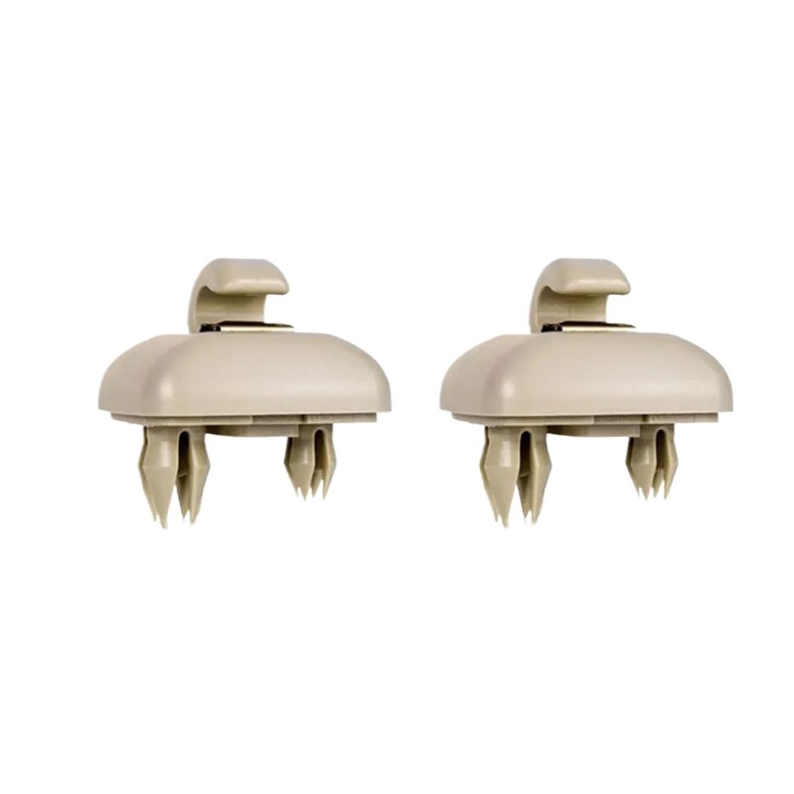 zyppk 2-teiliger Auto-Sonnenblenden-Clip, passend for A1, A3 S3 A4 S4 Allroad A5 S5 Q3 Q5 8U0857562A Wohnmobil-Zubehör, Kleiderbügel-Clip-Halterung, Innenraum Halteclip für Auto-Sonnenblende(Beige-2pc zyppk 2-teiliger Auto-Sonnenblenden-Clip, passend for A1, A3 S3 A4 S4 Allroad A5 S5 Q3 Q5 8U0857562A Wohnmobil-Zubehör, Kleiderbügel-Clip-Halterung, Innenraum Halteclip für Auto-Sonnenblende(Beige-2pc von zyppk