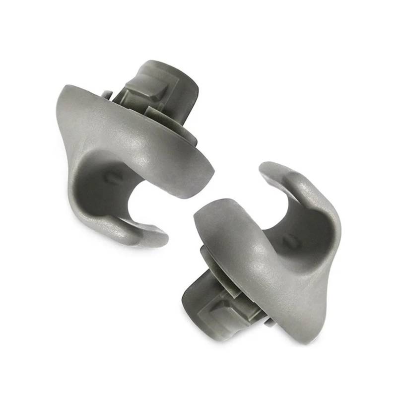 zyppk 2-teiliger Sonnenblendenclip, passend for Accord, 1996–2004 Civic 2007–2011 CR-V 2003–2005 88217S01A01ZA Element Car Styling Visierschnalle Halteclip für Auto-Sonnenblende von zyppk