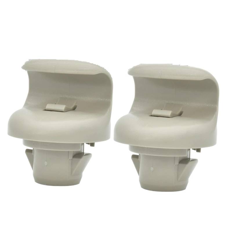 zyppk 2 x Sonnenblenden-Cliphalter, passend for Nissan, Juke F15 Tiida C12 X-Trail T31 T30, passend for Infiniti, FX35 FX45 G35 Pathfinder R51 Frontier Halteclip für Auto-Sonnenblende von zyppk