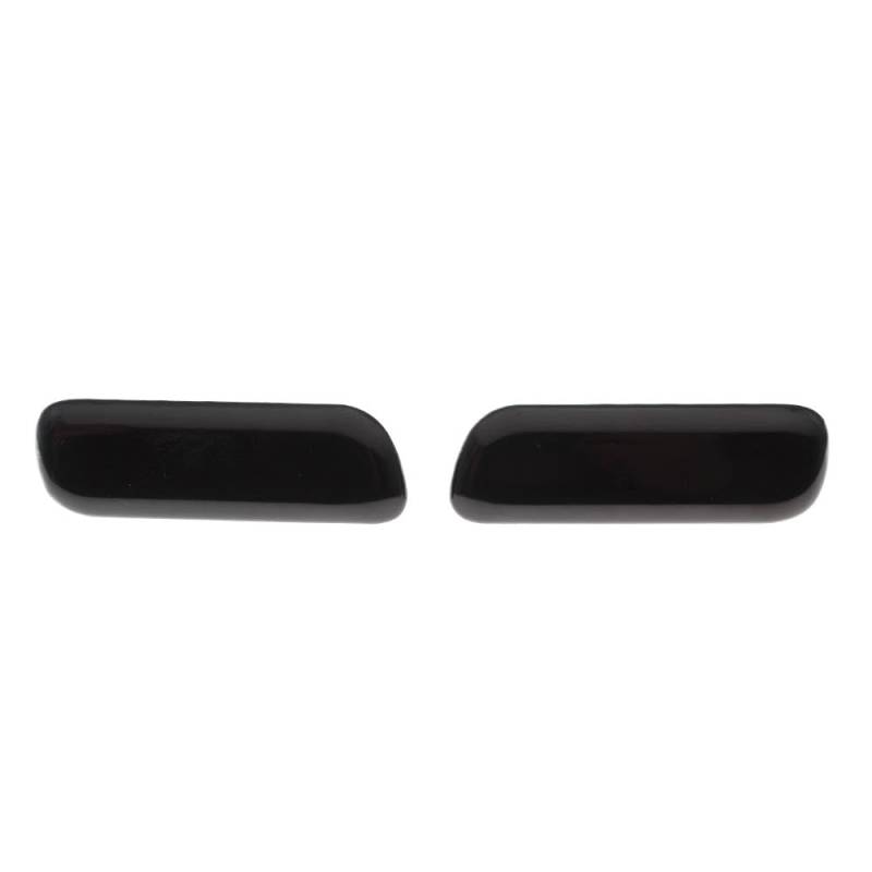 zyppk Abdeckkappe for Frontstoßstangen-Scheinwerferwaschanlage, Sprühdüse, passend for Mitsubishi, Pajero V97 V93 Montero 2006–2019 Scheinwerfer-Reinigungsdeckel von zyppk