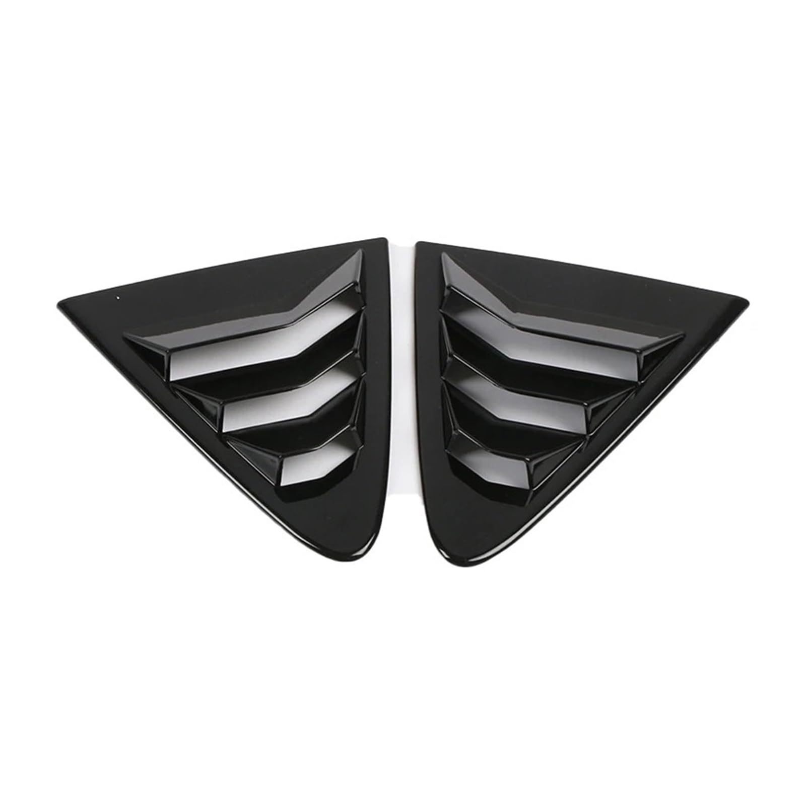 zyppk Abdeckung for die Jalousieverkleidung der Heckscheibe, passend for Toyota, Corolla Sedan 2019–2022, Auto-Styling Heckscheibenrollo-Zierleiste(Bright black) von zyppk