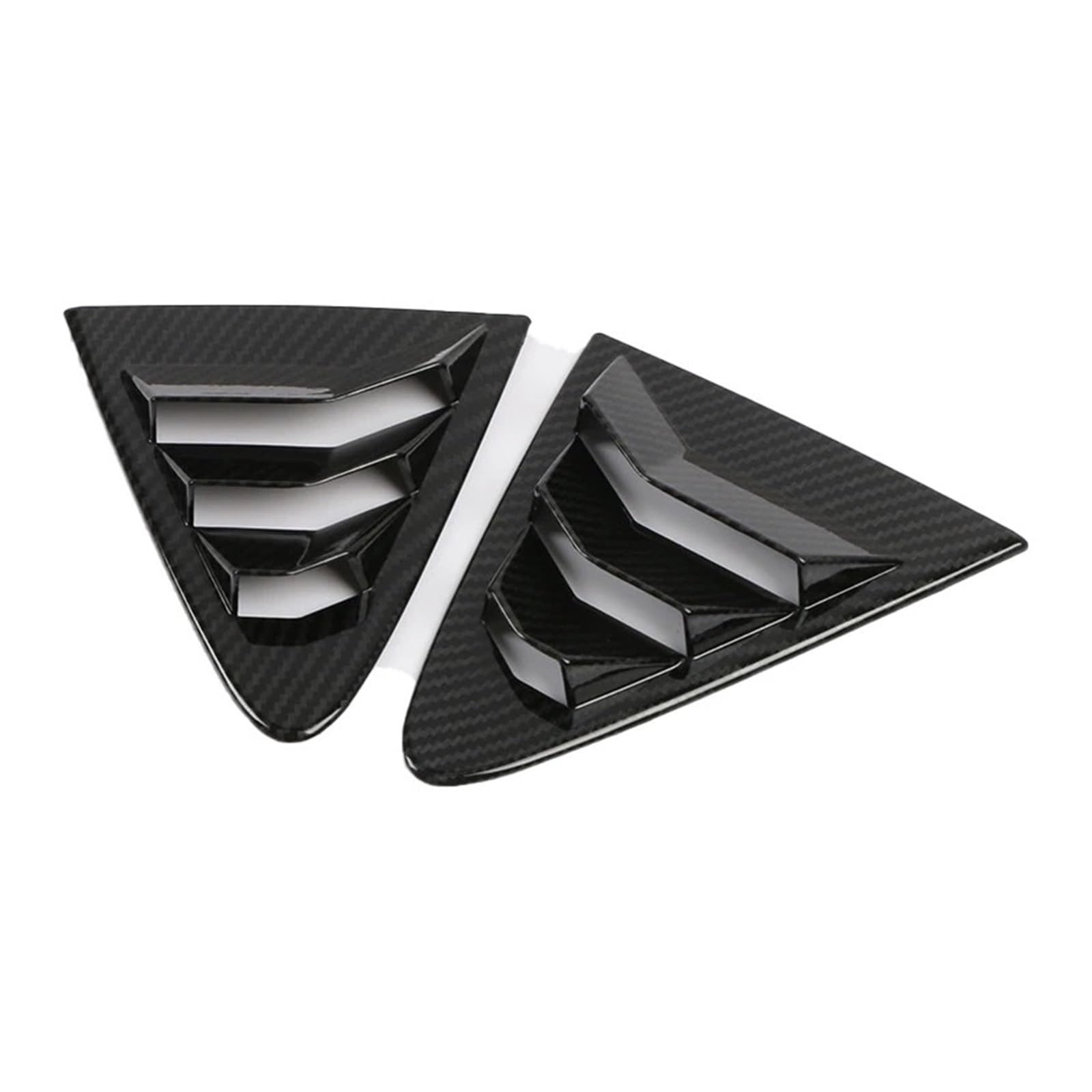 zyppk Abdeckung for die Jalousieverkleidung der Heckscheibe, passend for Toyota, Corolla Sedan 2019–2022, Auto-Styling Heckscheibenrollo-Zierleiste(Carboon fiber) von zyppk