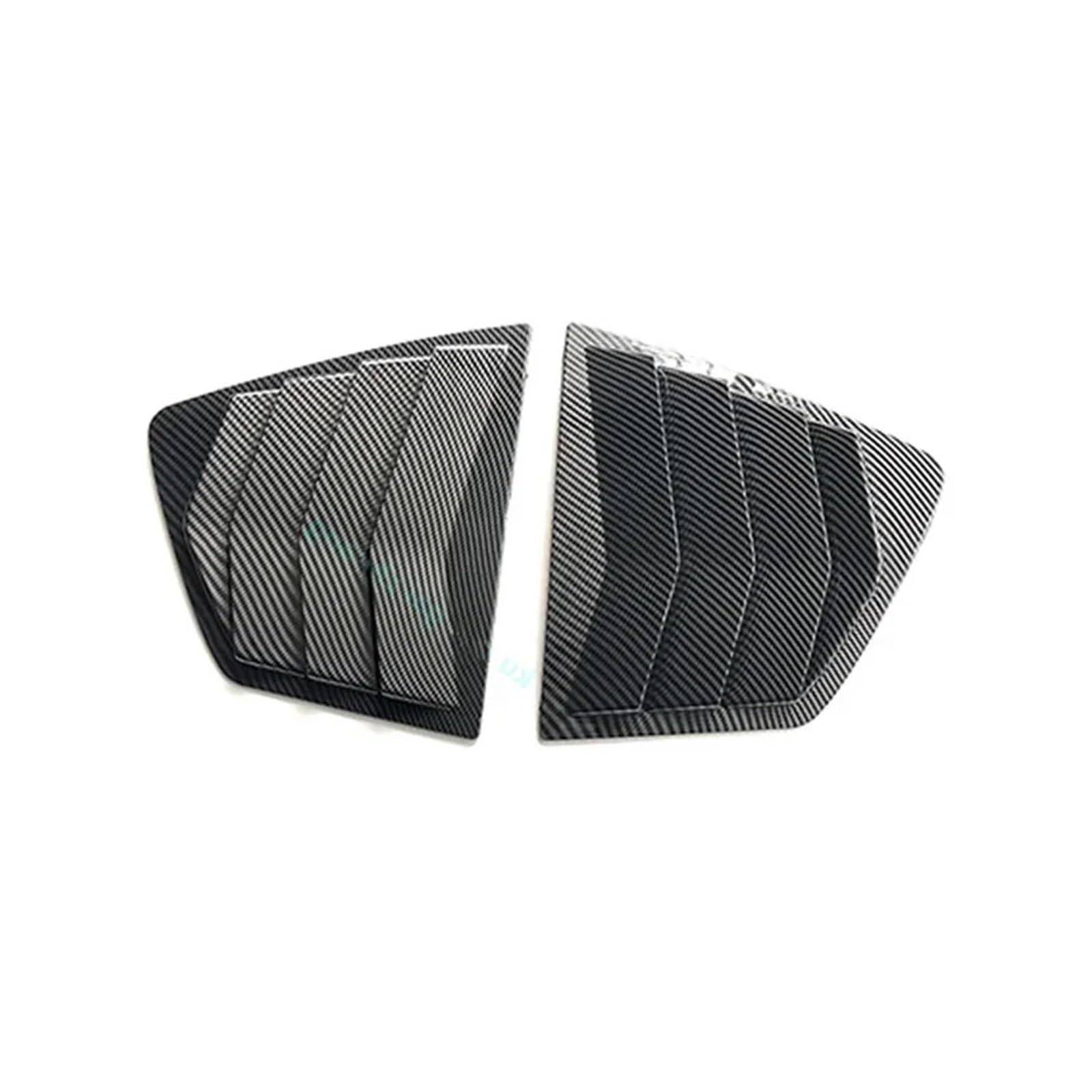 zyppk Aufkleber for die Seitenverkleidung der Heckklappe, passend for Accord 8. Limousine 2008–2013 Heckscheibenrollo-Zierleiste(Carbon) von zyppk